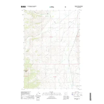 2020 Map of Everson Creek, 2020 Print