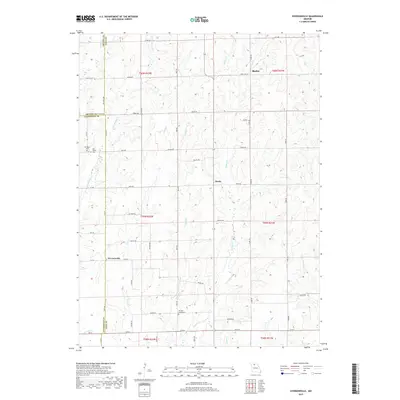 2017 Map of Eversonville, 2017 Print