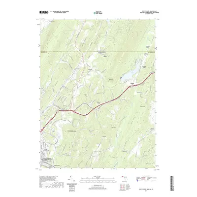 2019 Map of Evitts Creek, 2019 Print
