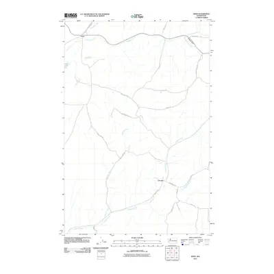 2011 Map of Ewan, 2011 Print