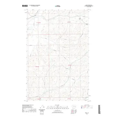 2020 Map of Ewan, 2020 Print