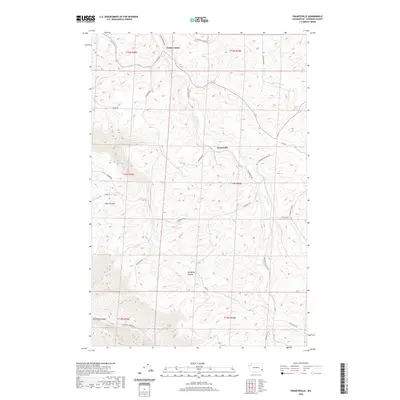 2020 Map of Ewartsville, 2020 Print