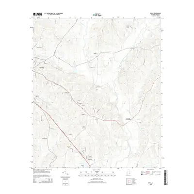 2014 Map of Ewell, 2014 Print