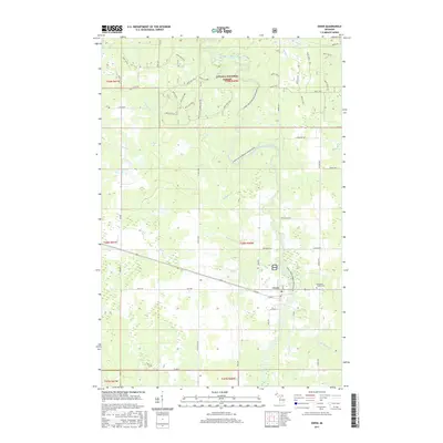 2017 Map of Ewen, 2017 Print