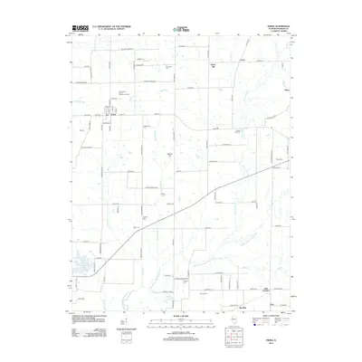 2012 Map of Ewing, 2012 Print