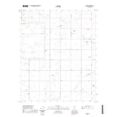 2023 Map of Ewing, 2023 Print
