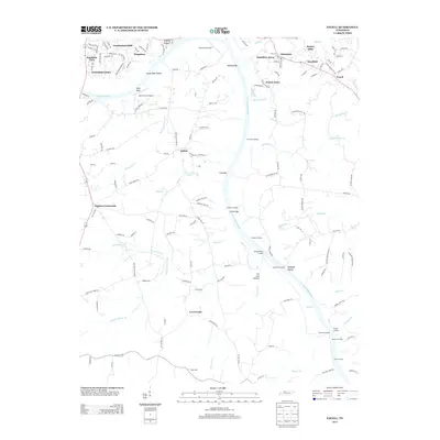 2013 Map of Excell, 2013 Print