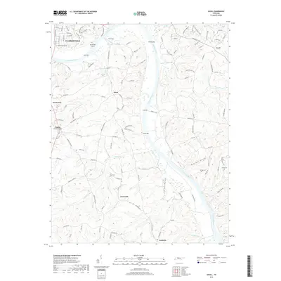2019 Map of Excell, 2019 Print