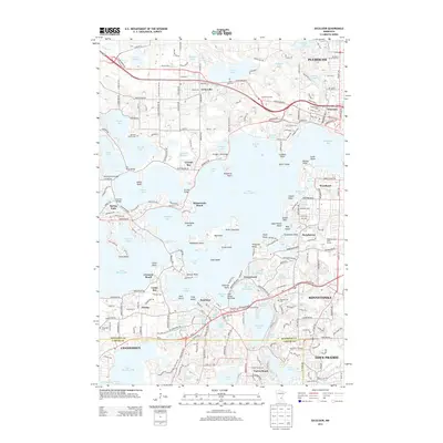 2013 Map of Excelsior, 2013 Print
