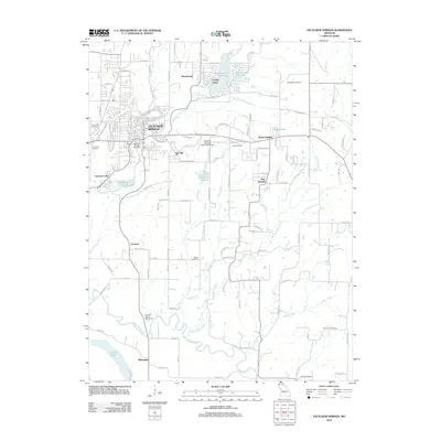 2012 Map of Excelsior Springs, 2012 Print