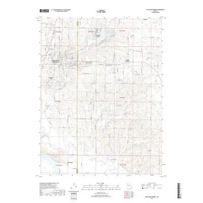 2017 Map of Excelsior Springs, 2017 Print