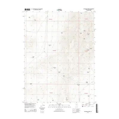 2015 Map of Exchequer Spring, 2015 Print