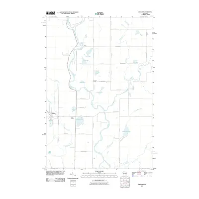 2010 Map of Exeland, 2010 Print