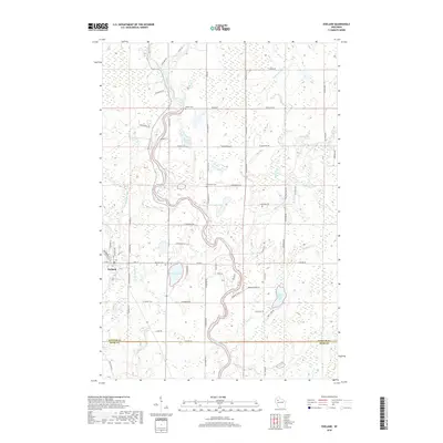 2018 Map of Exeland, 2018 Print