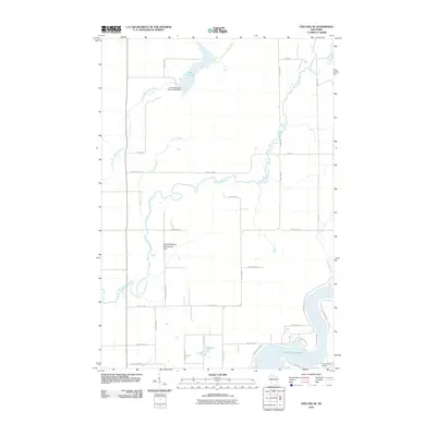 2010 Map of Exeland SE, 2010 Print