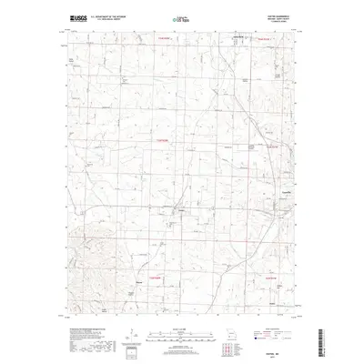 2017 Map of Exeter, 2017 Print