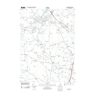 2012 Map of Exeter, 2012 Print