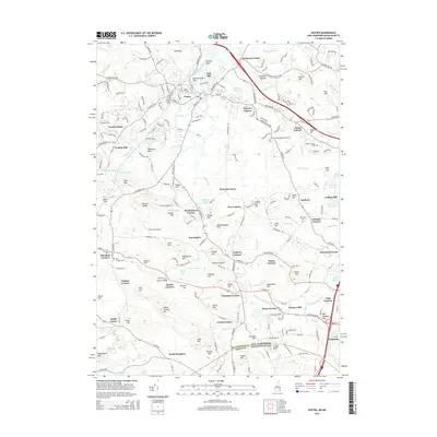 2015 Map of Exeter, 2015 Print