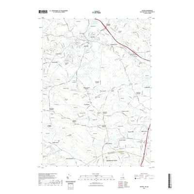 2021 Map of Exeter, 2021 Print