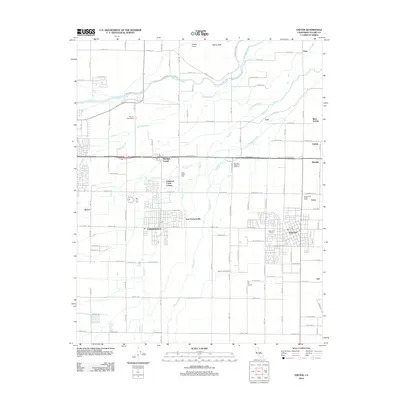 2012 Map of Exeter, 2012 Print