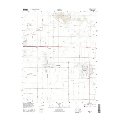 2015 Map of Exeter, 2015 Print