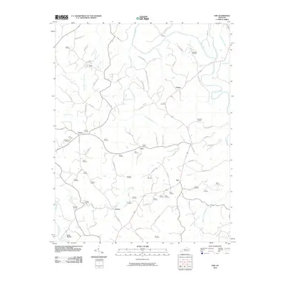2010 Map of Exie, 2010 Print