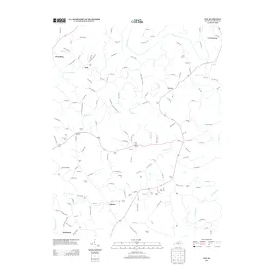 2013 Map of Exie, 2013 Print