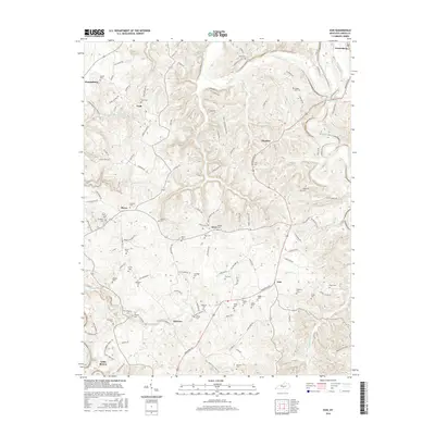 2016 Map of Exie, 2016 Print