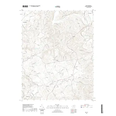 2019 Map of Exie, 2019 Print