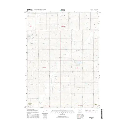 2015 Map of Exira East, 2015 Print