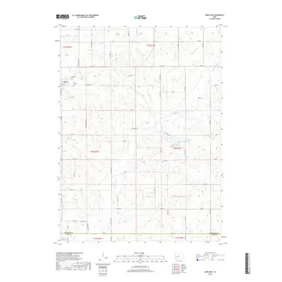 2018 Map of Exira East, 2018 Print