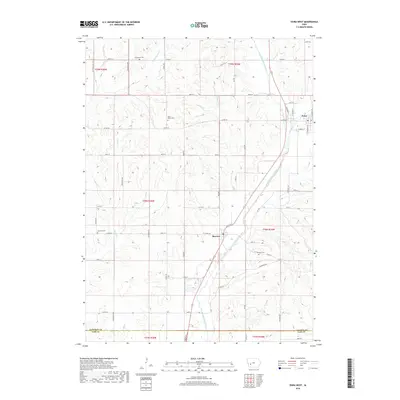 2018 Map of Exira West, 2018 Print
