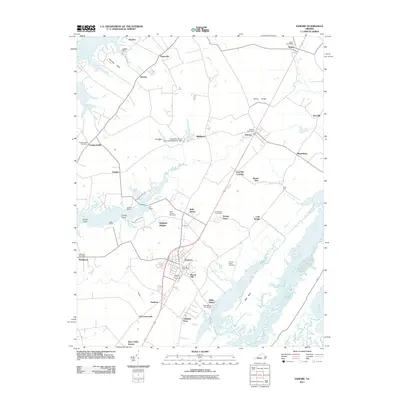 2011 Map of Exmore, 2011 Print