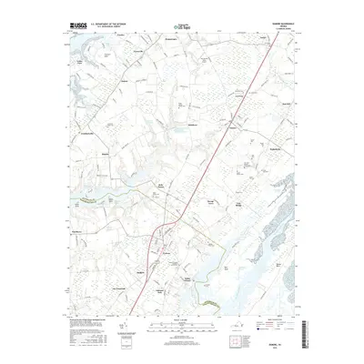 2016 Map of Exmore, 2016 Print