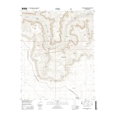 2014 Map of Explorers Monument, 2014 Print