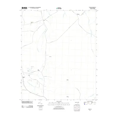 2010 Map of Exum, 2010 Print