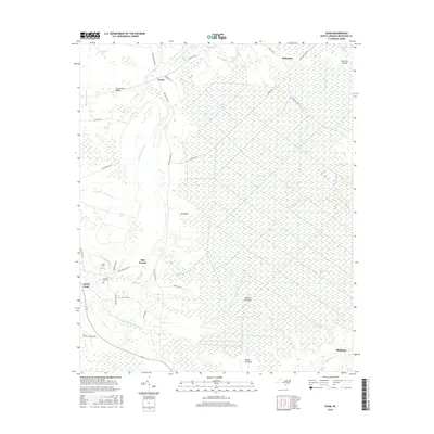 2016 Map of Exum, 2016 Print