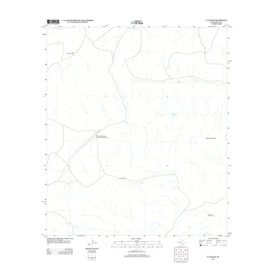 2012 Map of F C Ranch, 2012 Print