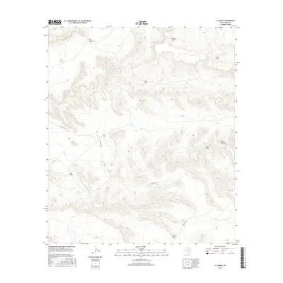 2016 Map of F C Ranch, 2016 Print