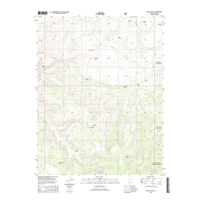 2017 Map of Fable Valley, 2017 Print