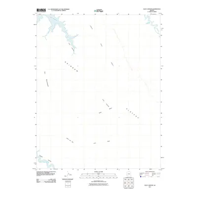 2011 Map of Face Canyon, 2011 Print