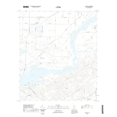 2020 Map of Faceville, 2020 Print