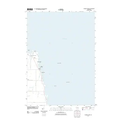 2011 Map of Fahrney Point, 2011 Print