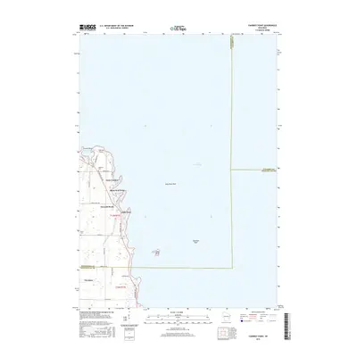 2015 Map of Fahrney Point, 2015 Print