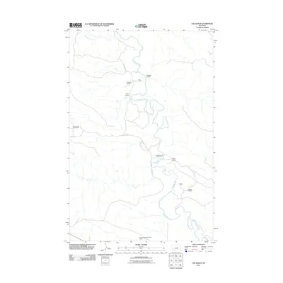 2011 Map of Fail Ranch, 2011 Print