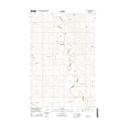 2014 Map of Fail Ranch, 2014 Print
