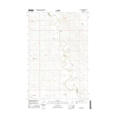 2017 Map of Fail Ranch, 2017 Print