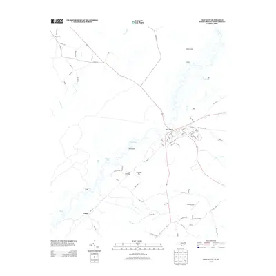 2013 Map of Fair Bluff, 2013 Print