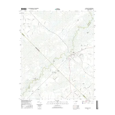 2016 Map of Fair Bluff, 2016 Print