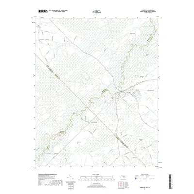2019 Map of Fair Bluff, 2019 Print